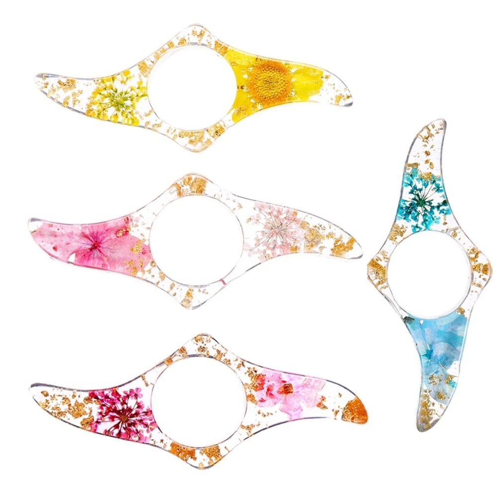 Book Accessories Acrylic Thumb - Dried Flower Bookmark reseña y precio