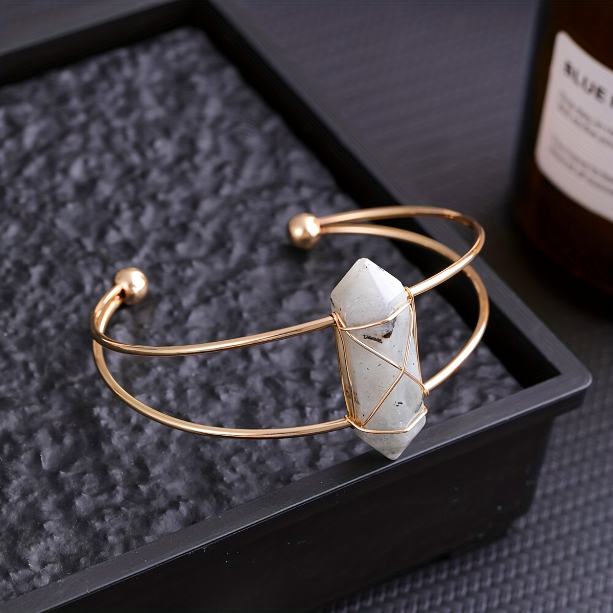 YEEVAA 1pc Natural Crystal Gem - Coordinates Bracelet reseña y precio