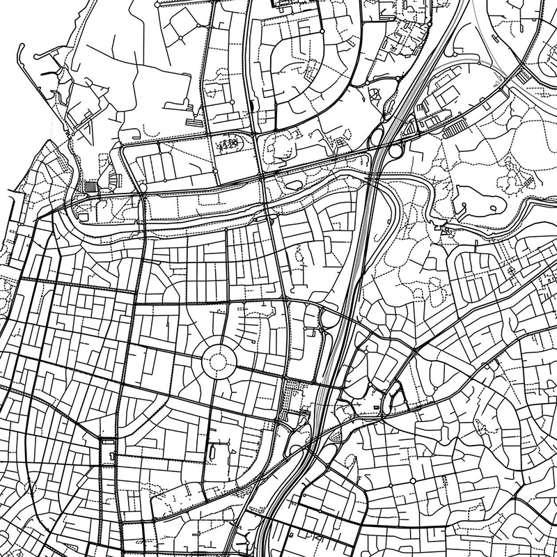 Tel Aviv Map Print Israel City - Custom Star Map reseña y precio