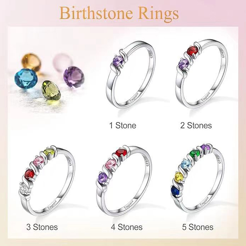 Personalized Names Ring with 1 - Initial Ring Custom reseña y precio