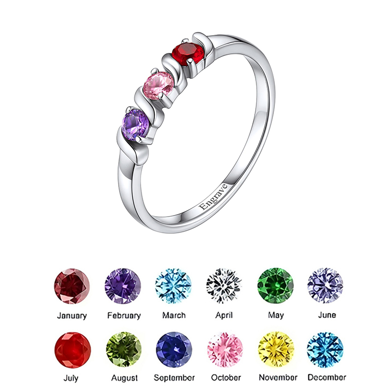 Personalized Names Ring with 1 - Initial Ring Custom reseña y precio