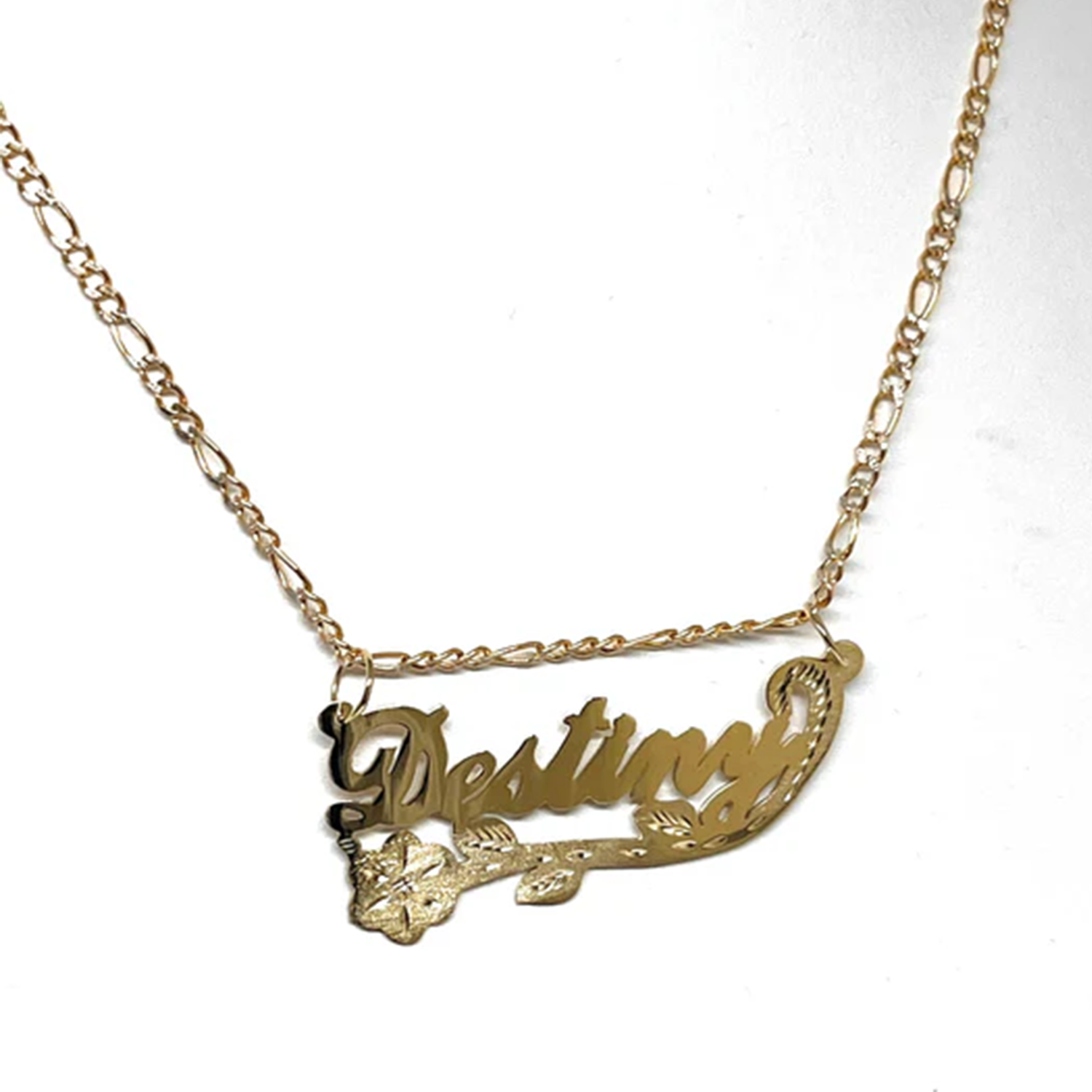 Custom Name Jewelry Retro Styl - Birth Flower Necklace reseña y precio