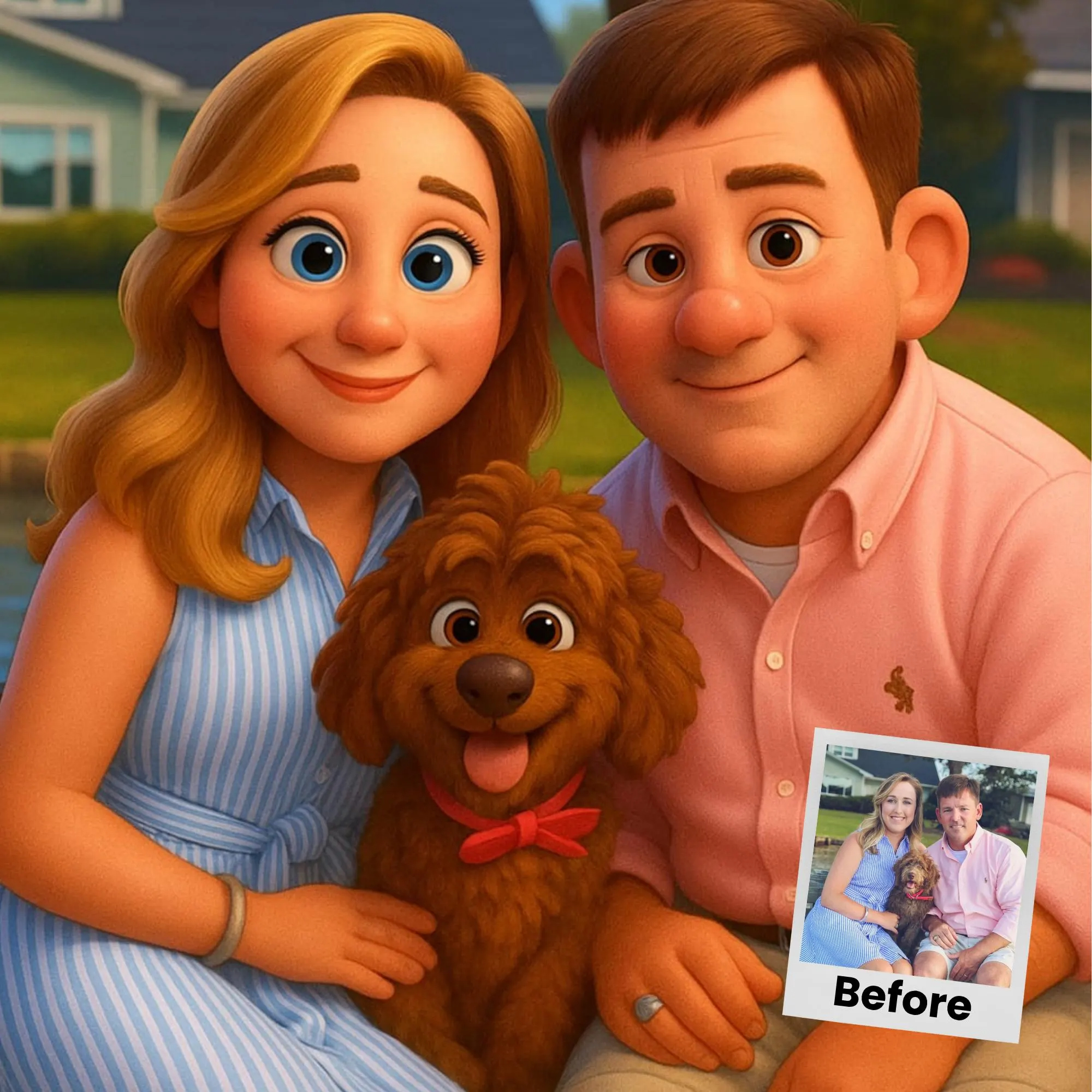 Custom Animated Character Fami - Pet Portrait Custom reseña y precio
