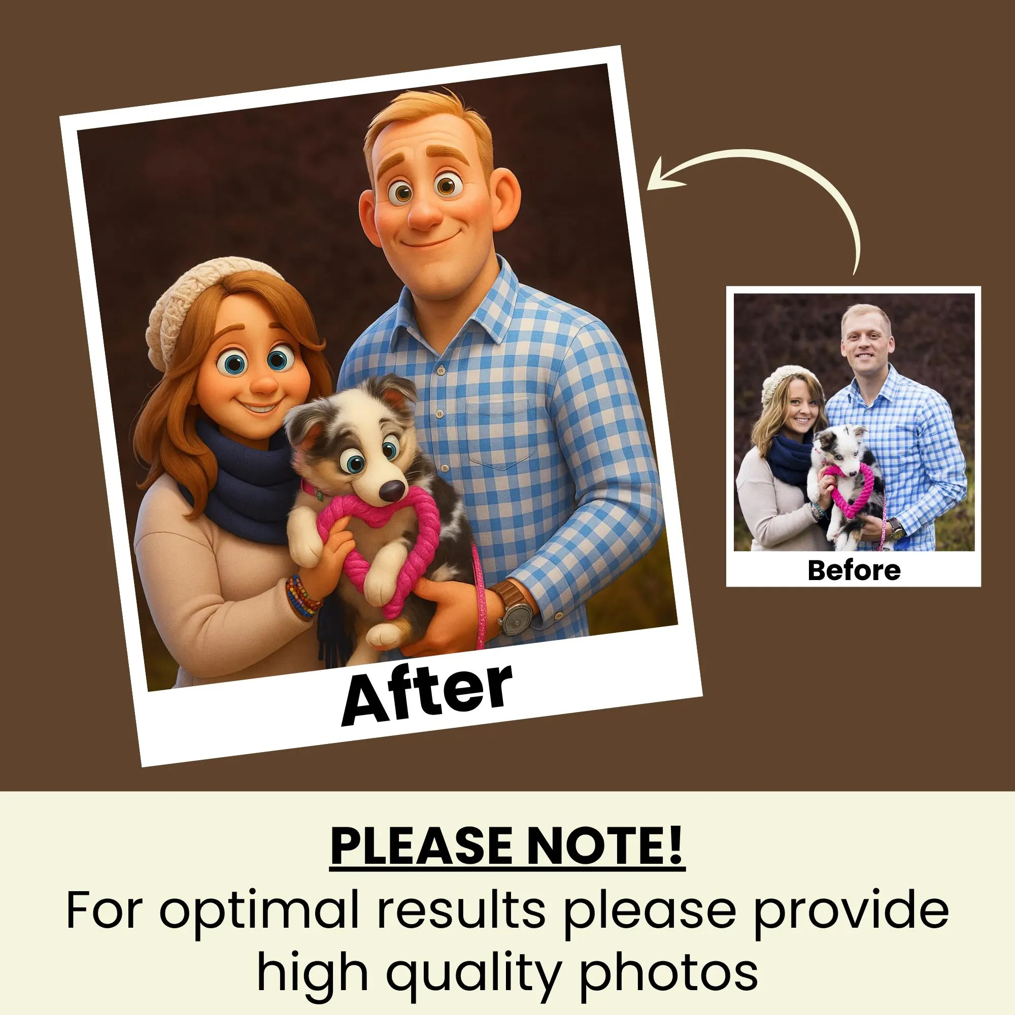 Custom Animated Character Fami - Pet Portrait Custom reseña y precio