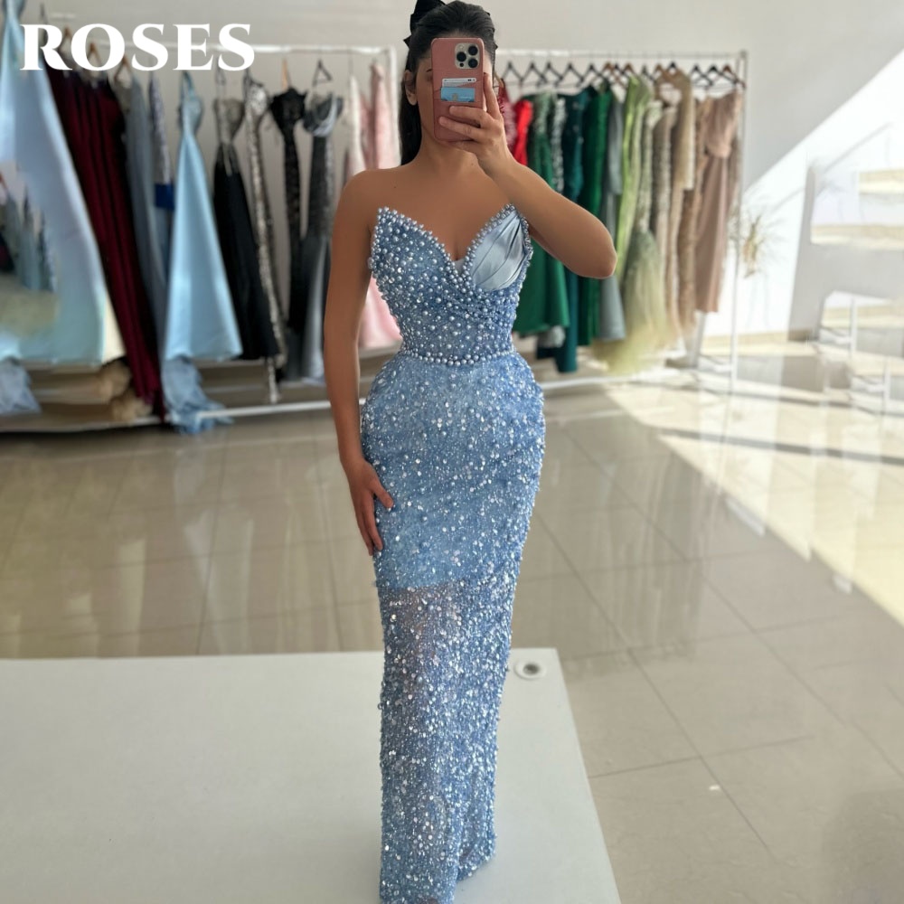 ROSES Sky Blue Glamorous Party - Custom Night Sky reseña y precio