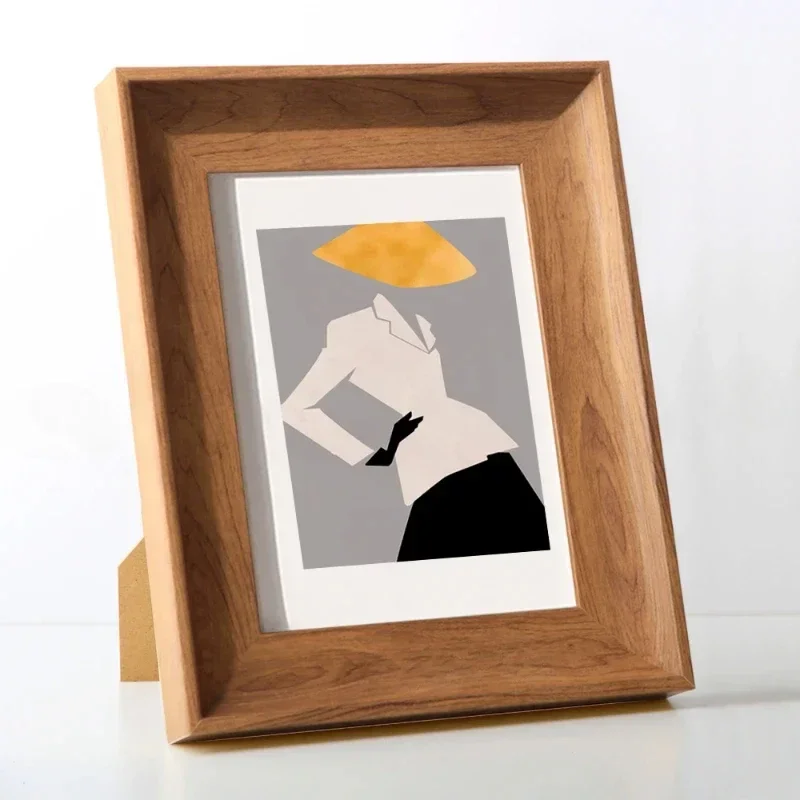 Wooden Photo Frame 5/6/7/8/10  - Engraved Wood Frame reseña y precio