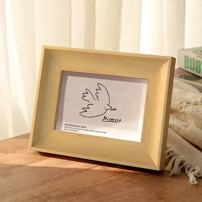 Wooden Photo Frame 5/6/7/8/10  - Engraved Wood Frame reseña y precio