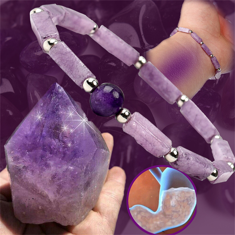 1Pcs Amethyst Body-purify Slim - Coordinates Bracelet reseña y precio