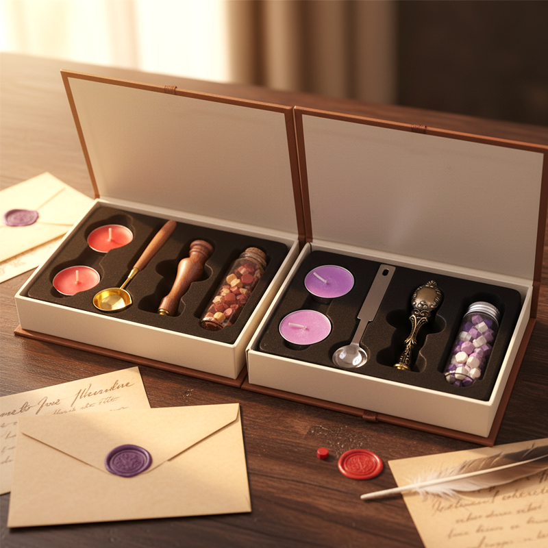 Wax Seal Stamp Gift Set with S - Wax Seal Letter Kit reseña y precio