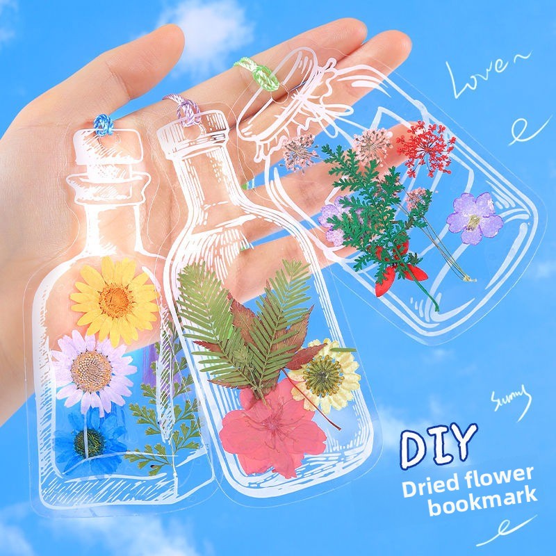 20 Piece Bookmarks Kids Creati - Dried Flower Bookmark reseña y precio