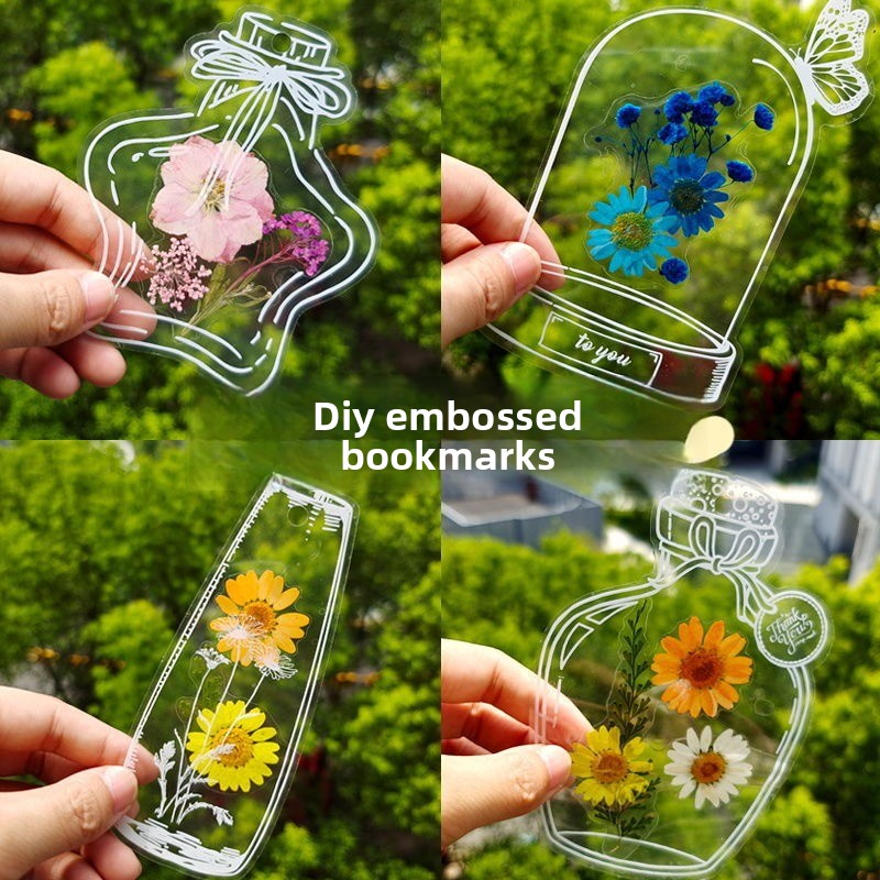 20 Piece Bookmarks Kids Creati - Dried Flower Bookmark reseña y precio