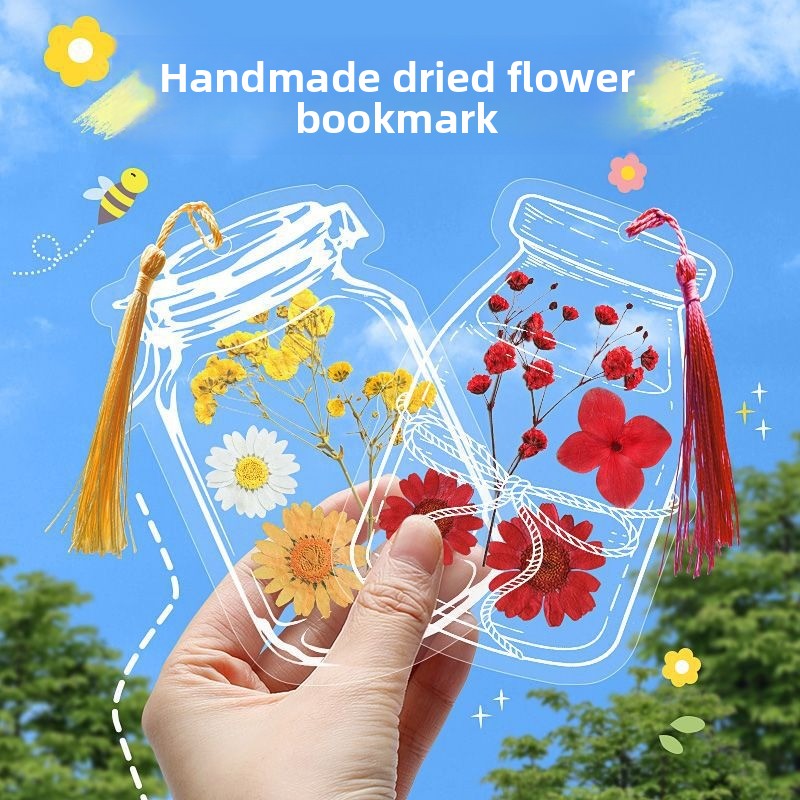 20 Piece Bookmarks Kids Creati - Dried Flower Bookmark reseña y precio