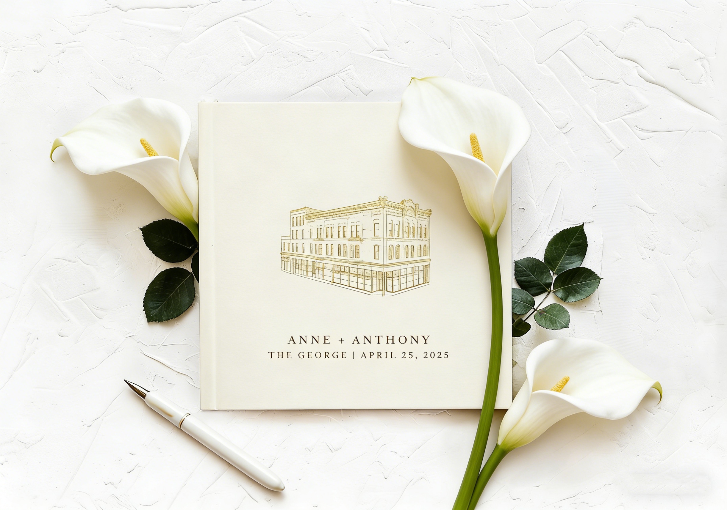 Custom Venue Illustration Wedd - Custom Photo Book reseña y precio