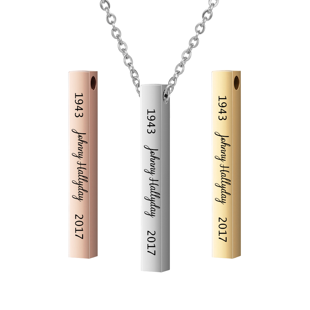 Customized Personalized French - Name Necklace Custom reseña y precio