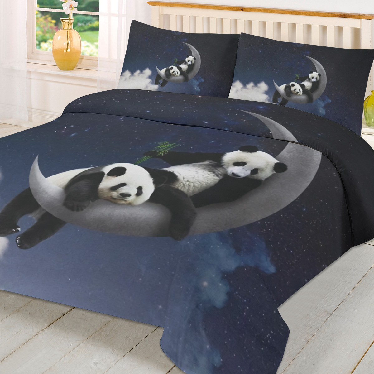Moon Night Sky Panda Bamboo St - Custom Night Sky reseña y precio