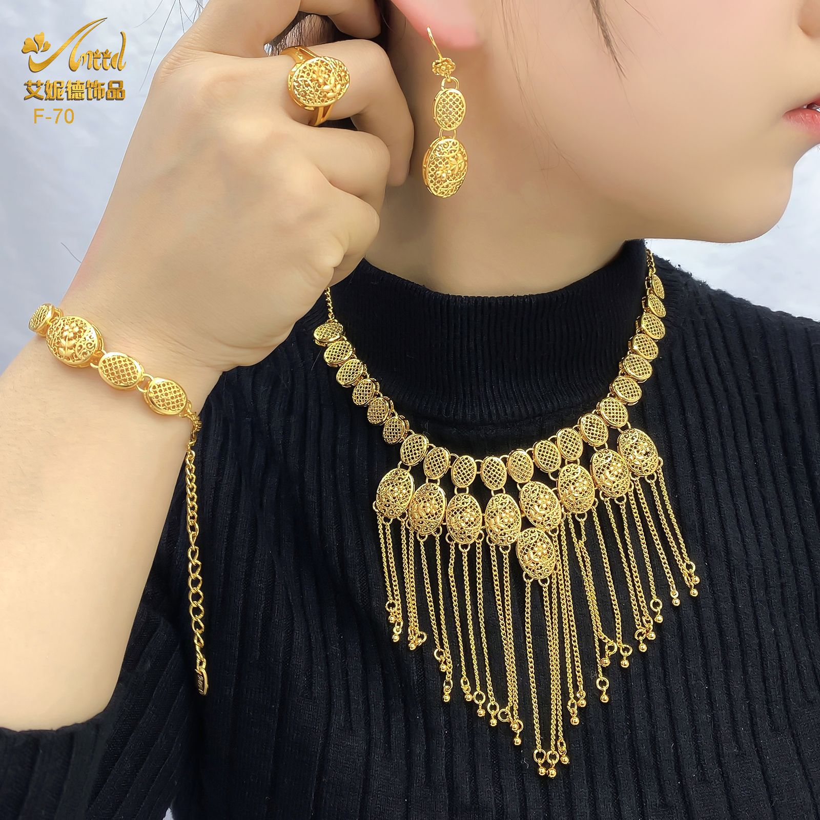 Wedding Women Heart Tassel 4-P - Coordinates Bracelet reseña y precio