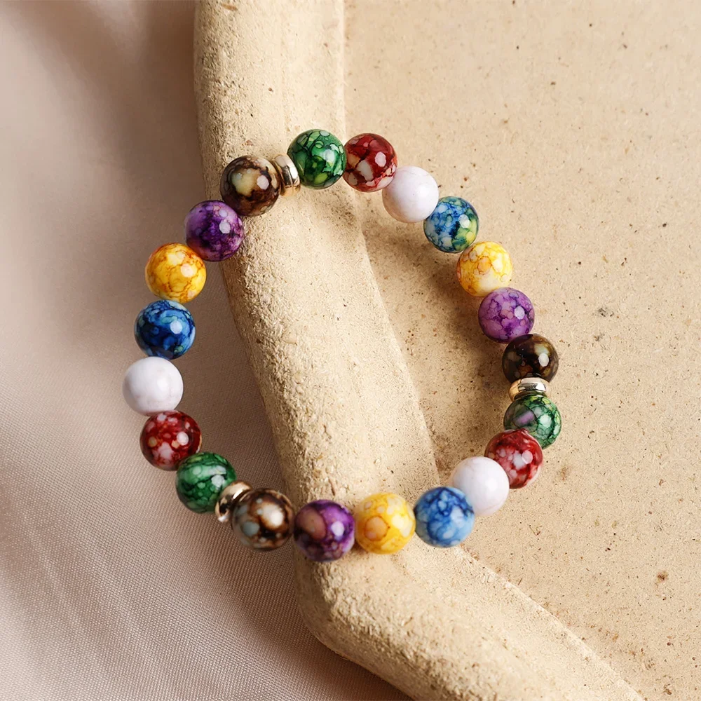 7 Chakras Healing Reiki Stone  - Coordinates Bracelet reseña y precio