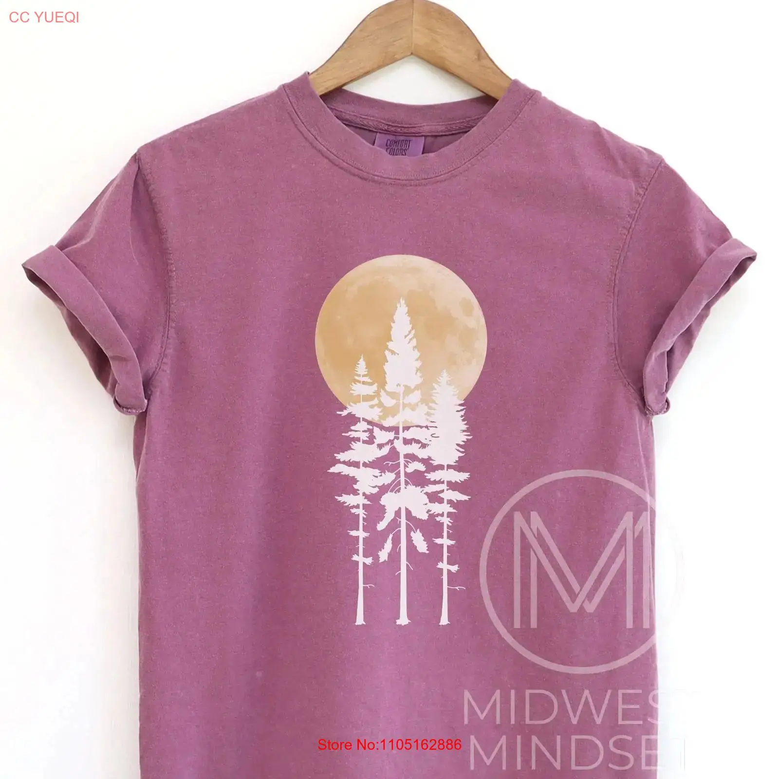 Pine Tree T Shirt Boho Nature  - Family Tree Print reseña y precio