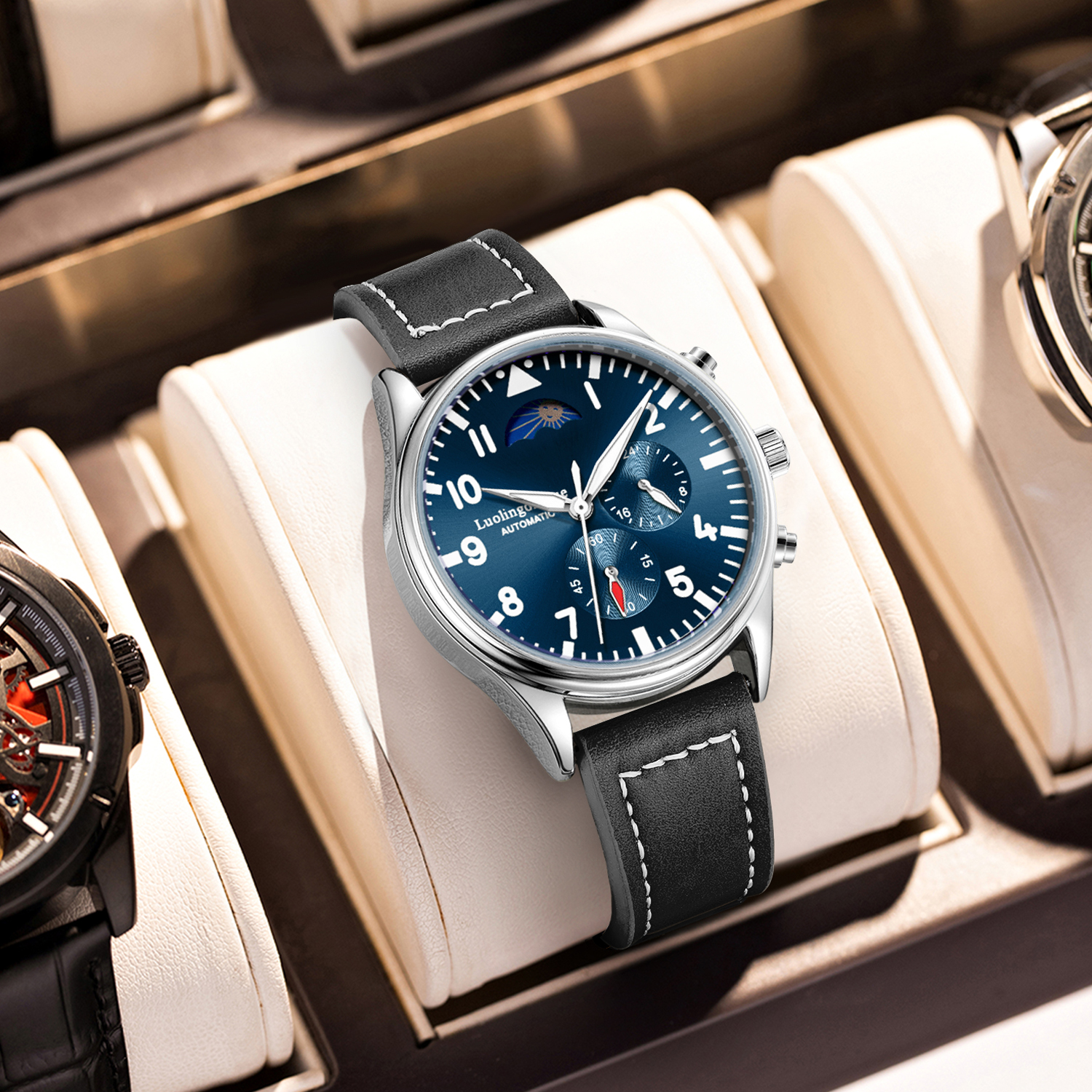 Luxury High-End Watch Series,  - Custom Night Sky reseña y precio