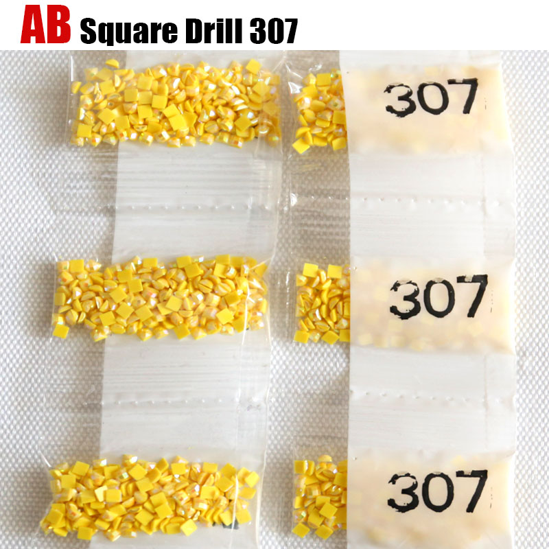 HOMFUN AB Square Drill DIY Dia - Photo Mosaic Print reseña y precio