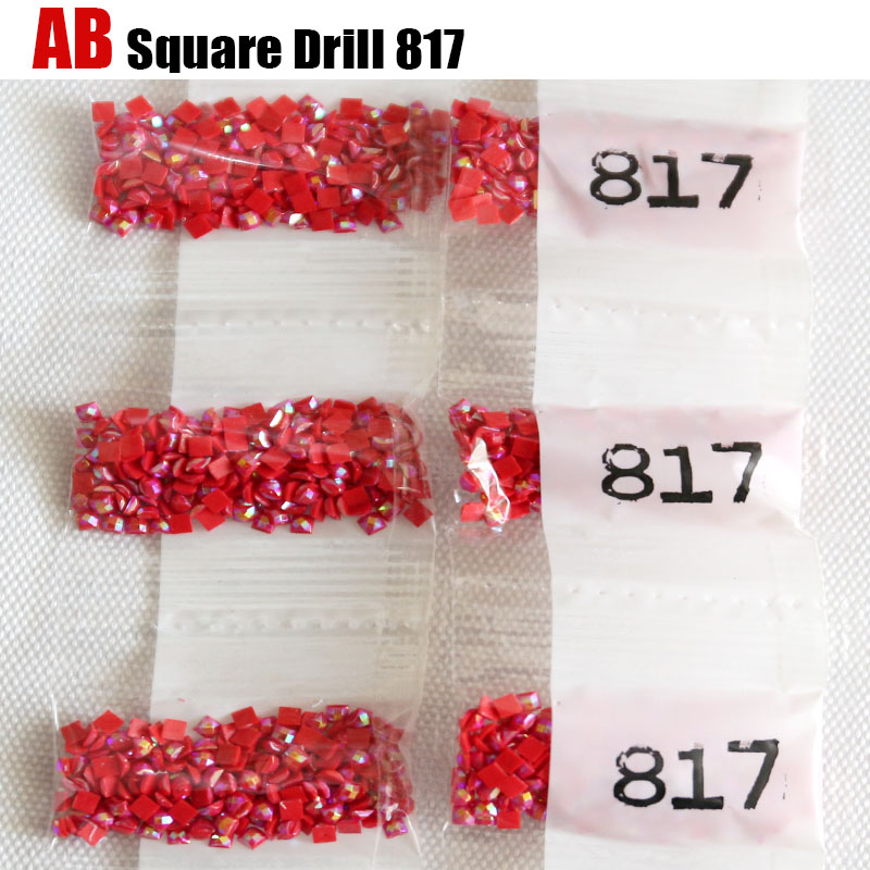 HOMFUN AB Square Drill DIY Dia - Photo Mosaic Print reseña y precio