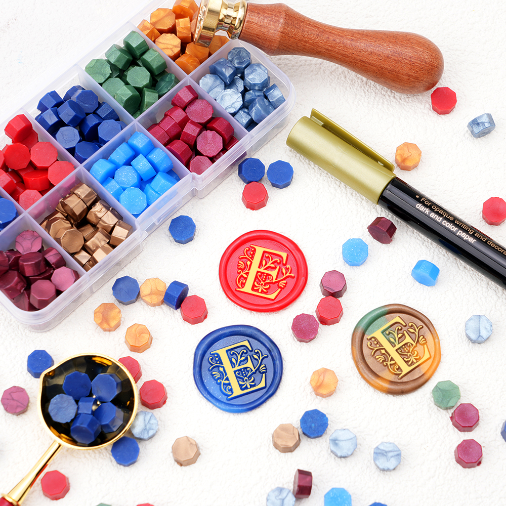 Alphabet Wax Seal Stamp Set -  - Wax Seal Letter Kit reseña y precio