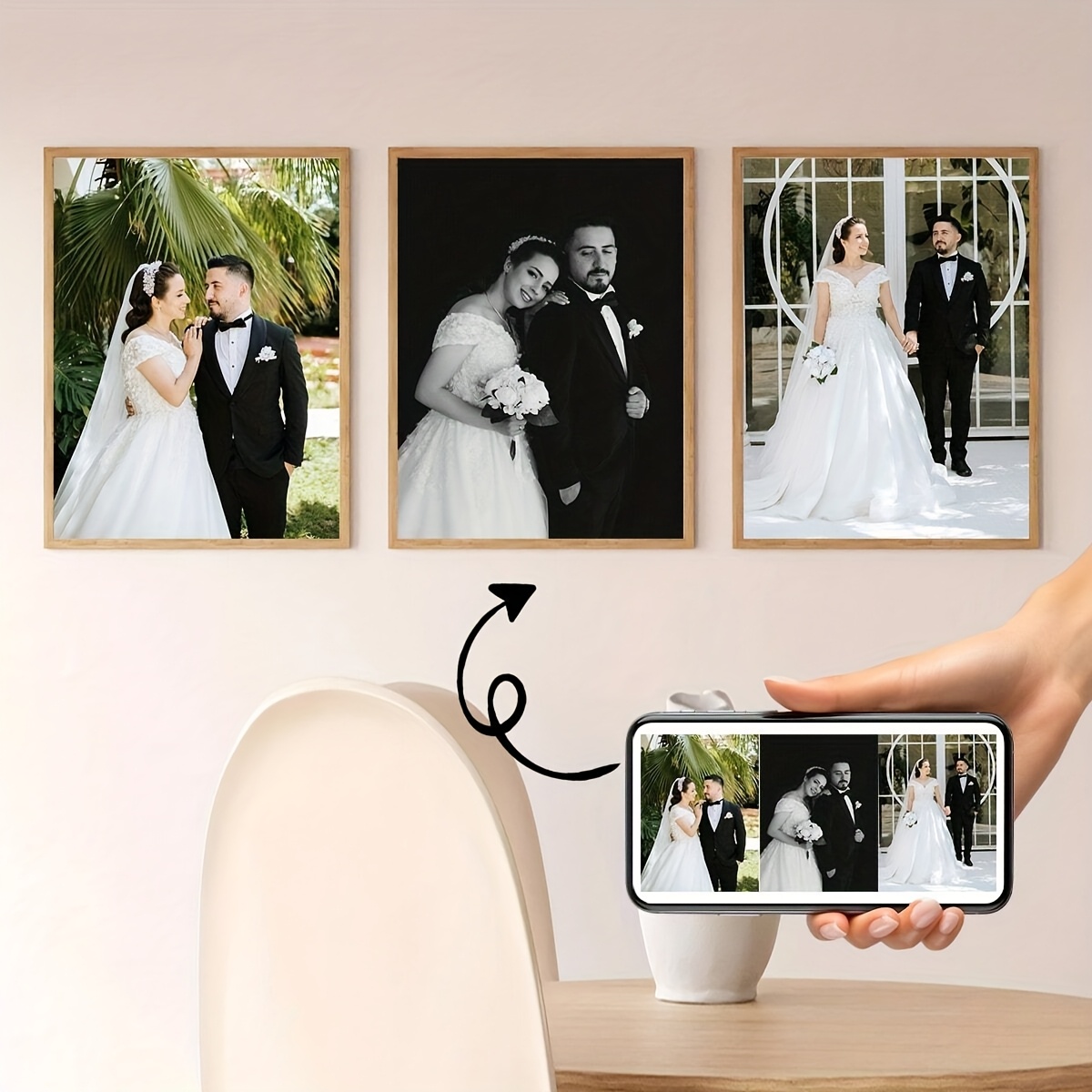3pcs/set Custom Square Canvas  - Pet Portrait Custom reseña y precio