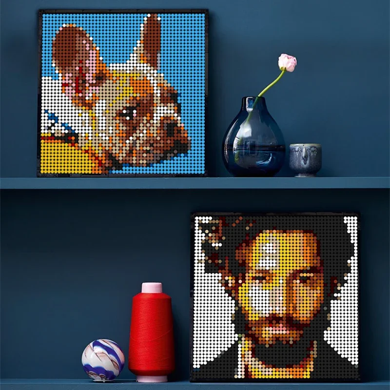 Pixel Art Custom Photo Persona - Pet Portrait Custom reseña y precio