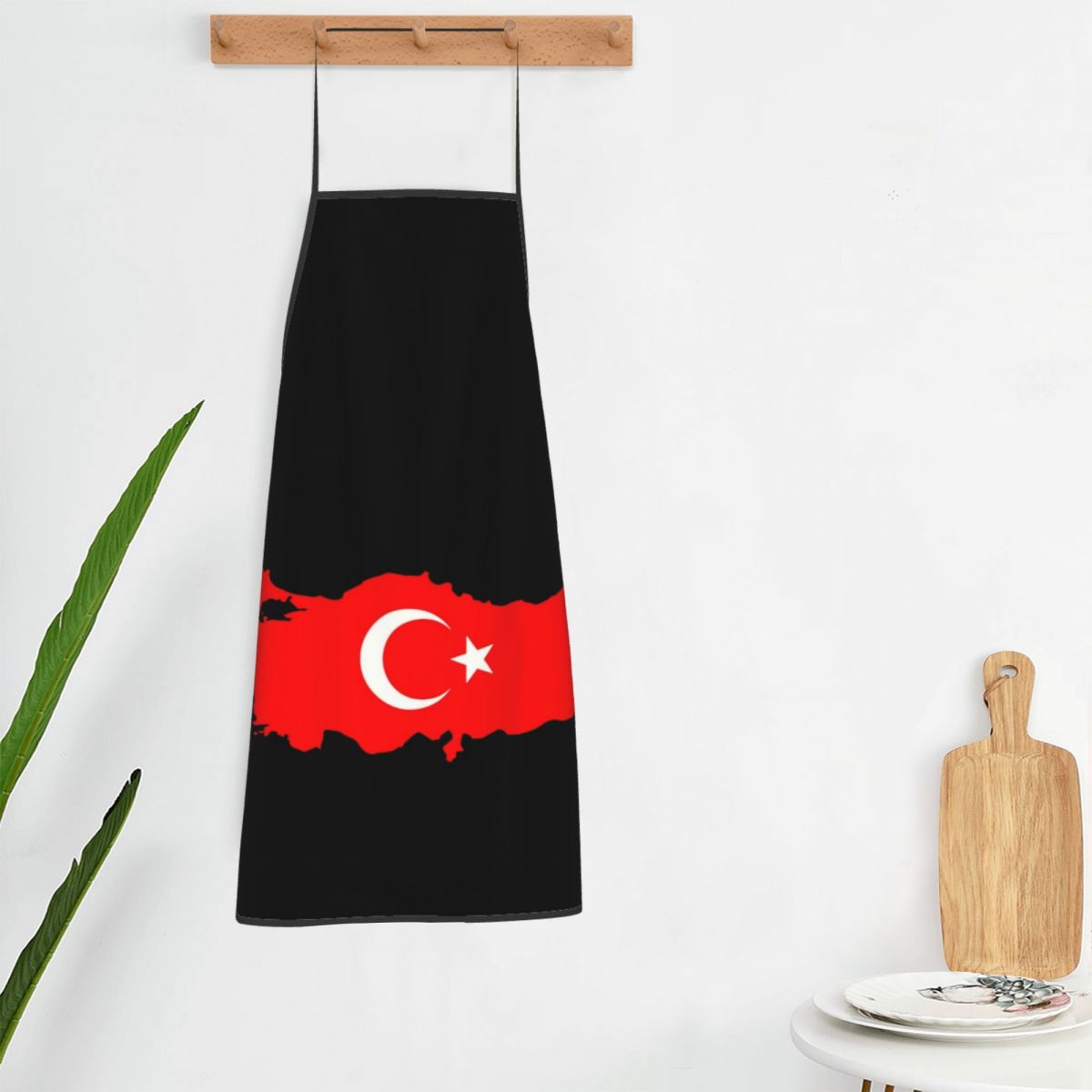 Custom Bib Turkey Flag Map Apr - Custom Star Map reseña y precio