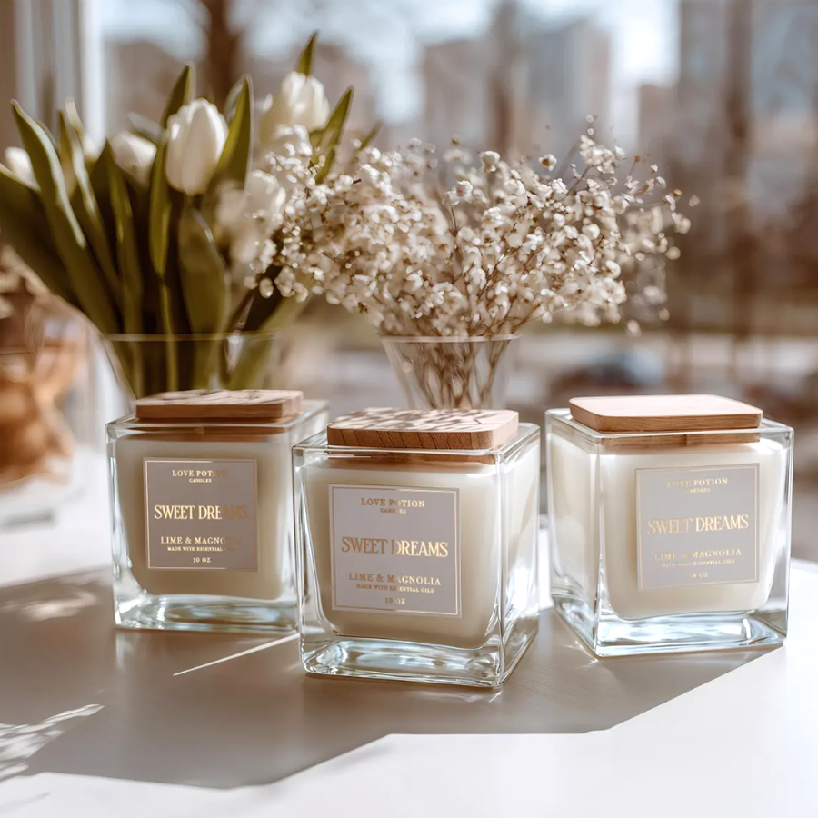 50PCS Personalized Candle Labe - Personalised Candle Label reseña y precio