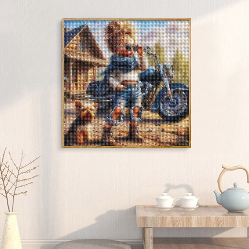 1pc frameless   Full Square Di - Photo Mosaic Print reseña y precio