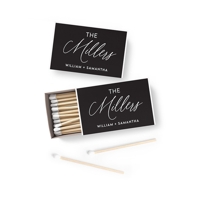 50/100PCS Personalized Matchbo - Personalised Candle Label reseña y precio