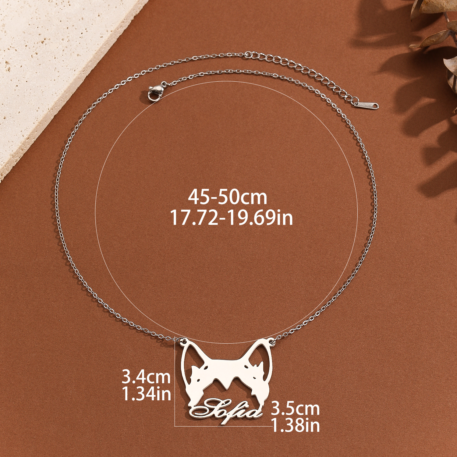 Custom Alaska Malamute Name Ne - Name Necklace Custom reseña y precio