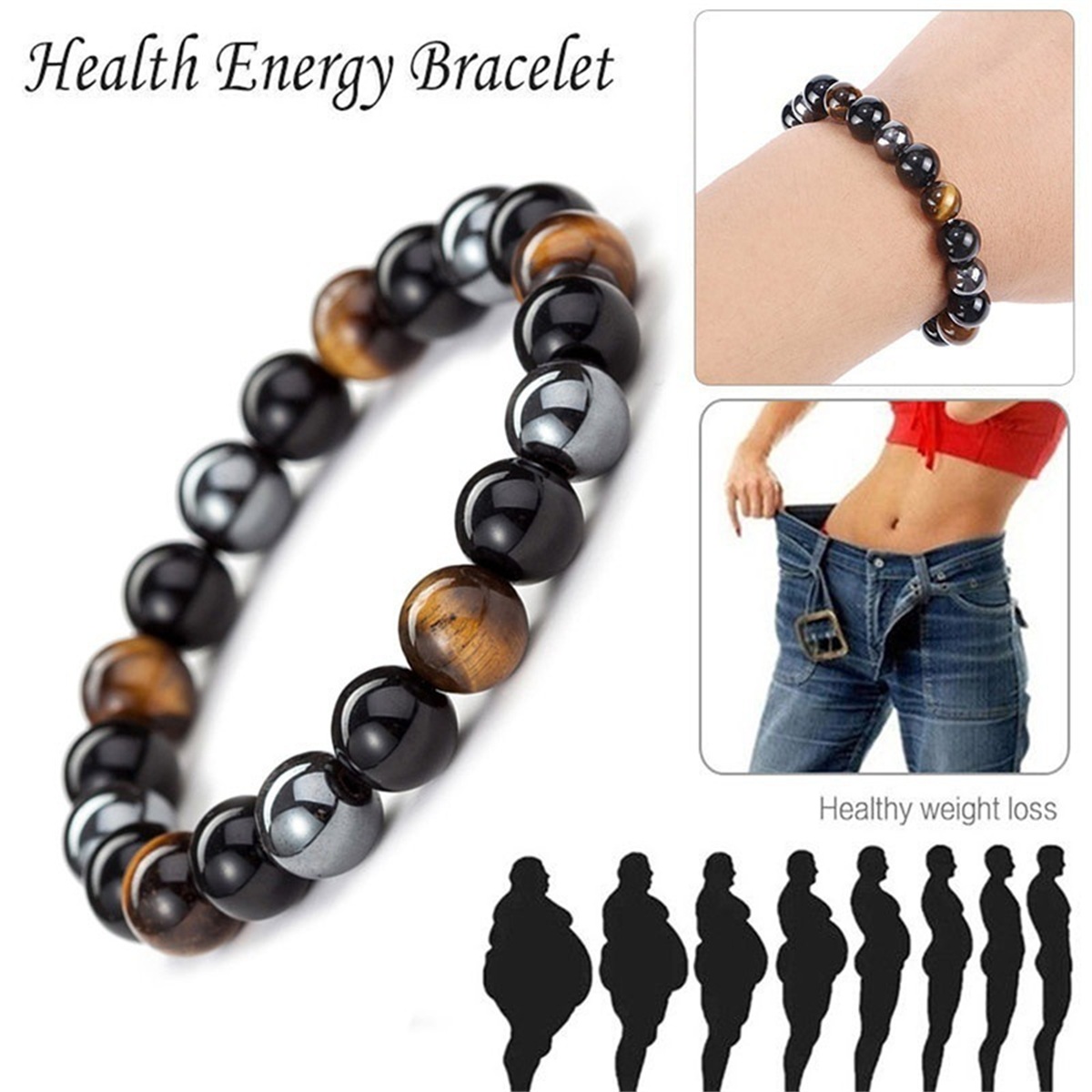 Man Bracelets Magnetic Hematit - Coordinates Bracelet reseña y precio