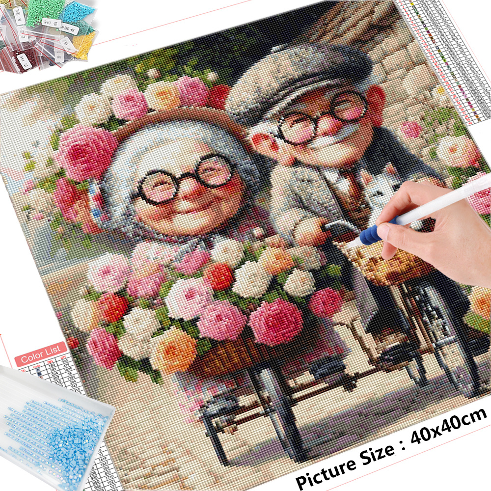 Frameless, Diamond Embroidery  - Photo Mosaic Print reseña y precio