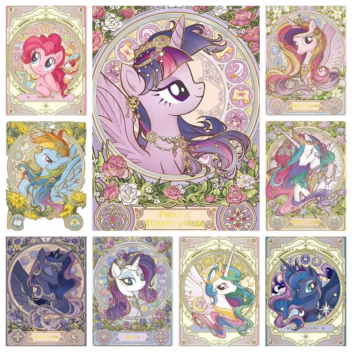 Mucha style My Little Pony 5D  - Photo Mosaic Print reseña y precio