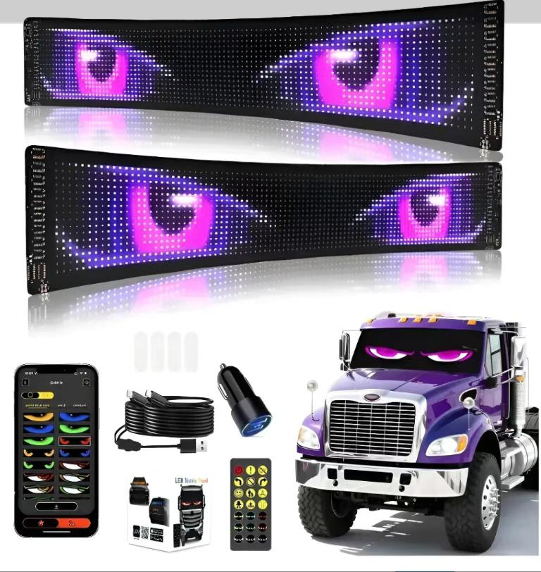 LED Display for Truck USB Scro - Custom Map Poster reseña y precio