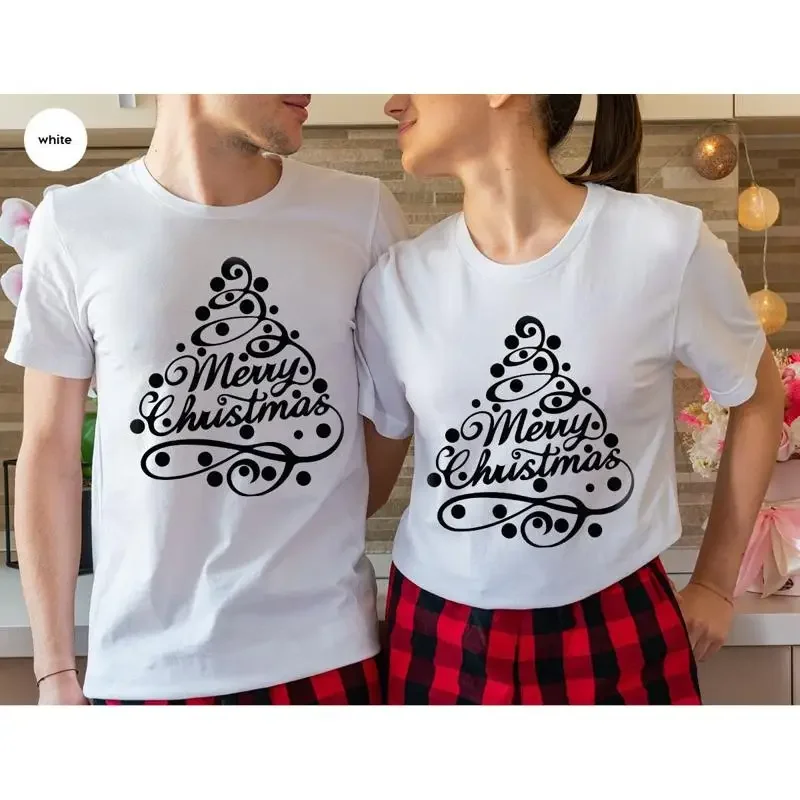 Merry Christmas T Shirt Tree H - Family Tree Print reseña y precio