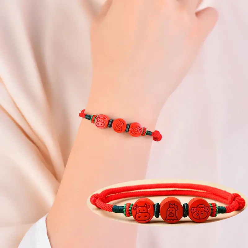 2026 Resolve Tai-sui Cinnabar  - Coordinates Bracelet reseña y precio