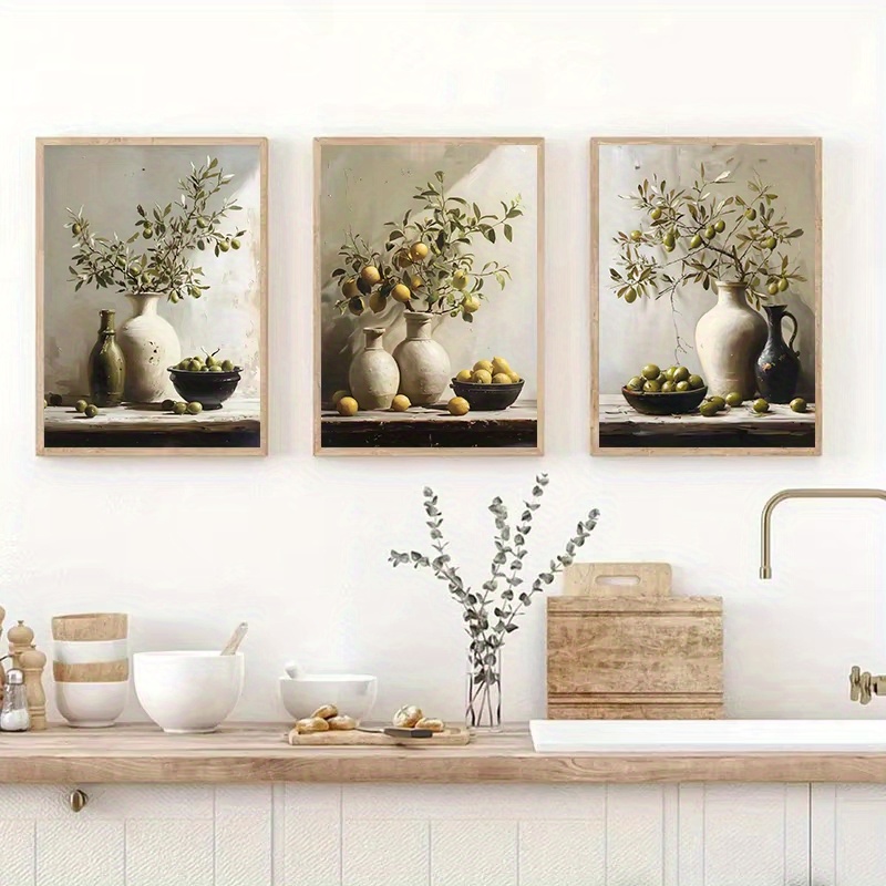 1pc frameless 1pc  Retro Still - Family Tree Print reseña y precio